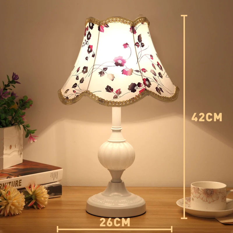 Стъклена настолна лампа, скандинавските декоративни настолни лампи за спалня, нощни нощни лампи, Настолни Лампи, Аксесоари, тъканно настолна лампа E27