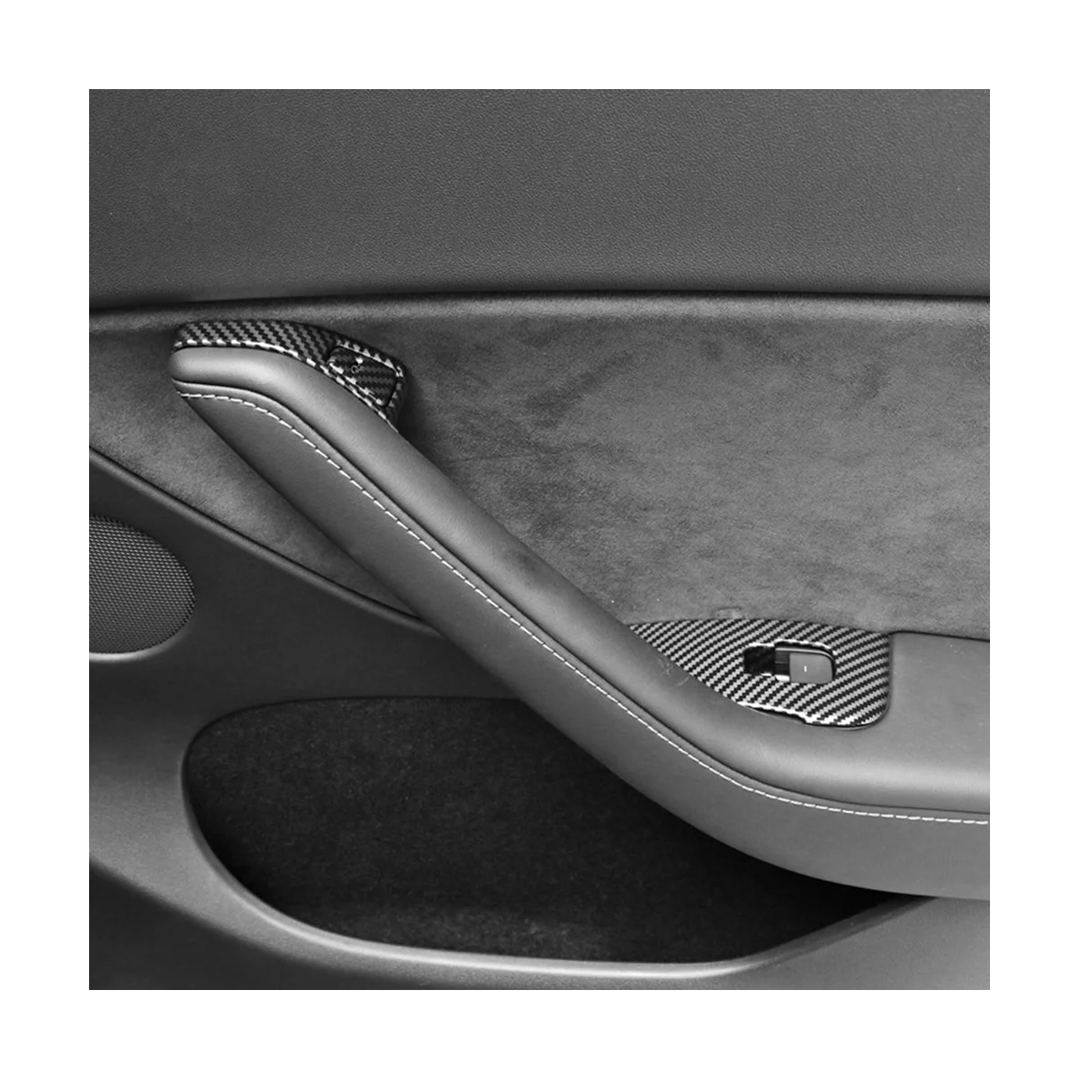 14шт Стикер на Бутона на капака на контролния Панел стъкло на колата за Интериор на автомобили Tesla Model 3 Model Y 2021