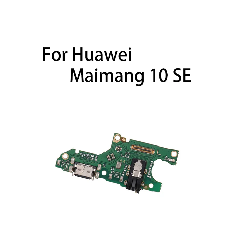Конектор за зареждане и USB-порт, зарядно устройство, зарядно устройство ще захранване на такса, гъвкав кабел за Huawei Maimang 10 SE