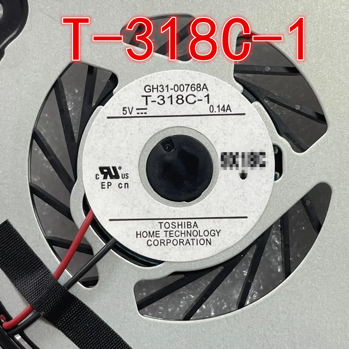 оригинален вентилатор за охлаждане на процесора за GH31-00768A 5V 0.14 A T-318C-1 fans 2-пинов