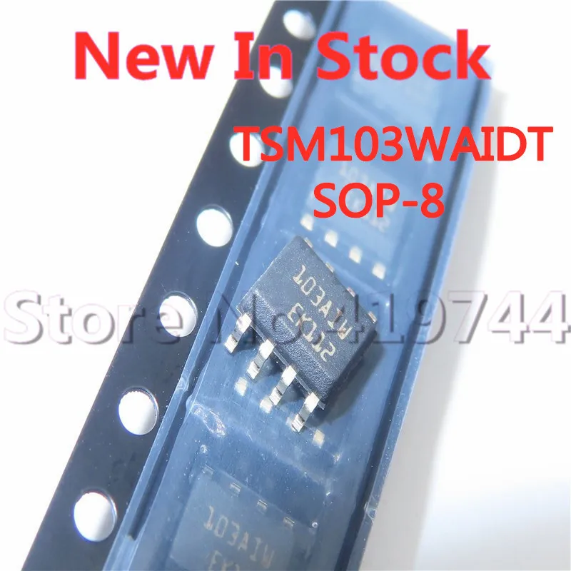 5 бр./лот, чип операционен усилвател TSM103AIDT SOP8 M103AI СОП-8, в присъствието на НОВА оригинална чип